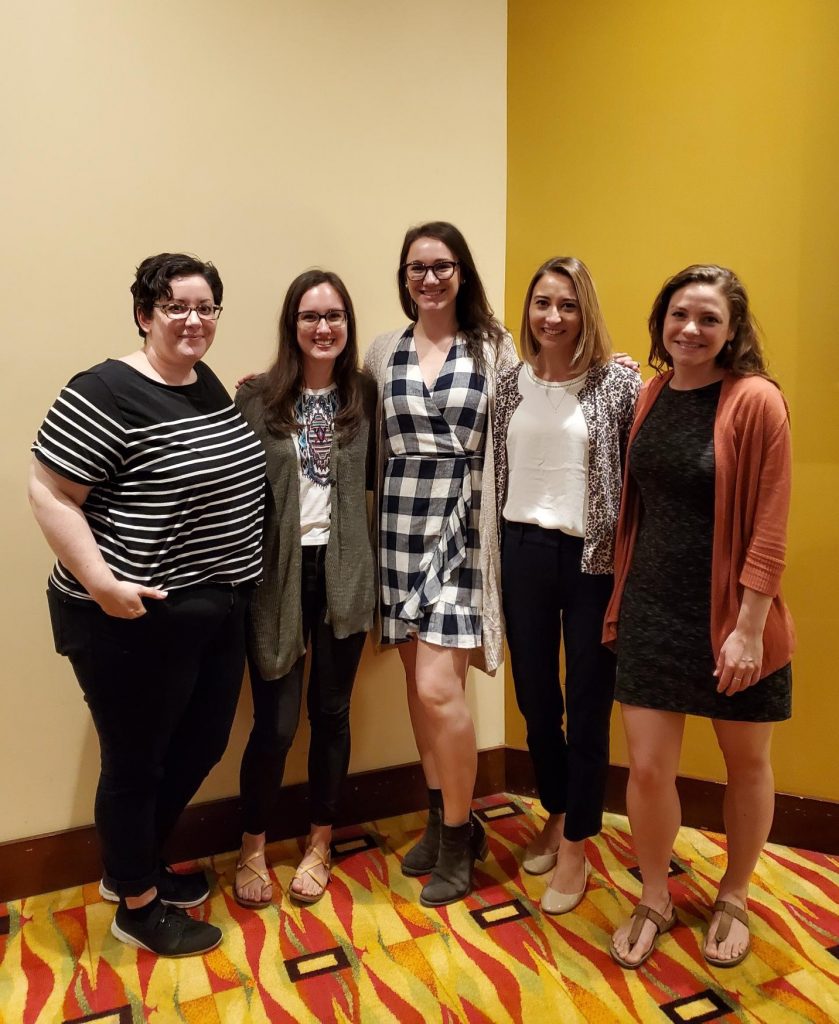 Our Communications Director, Chelsea Miller, met up with some communications staff from other state coalitions! Pictured: Chelsea (NY), Alix Mammina (NJ), Jessica Lahr (MT), Marissa Marzano (NJ), and Maria Swoboda (AK)