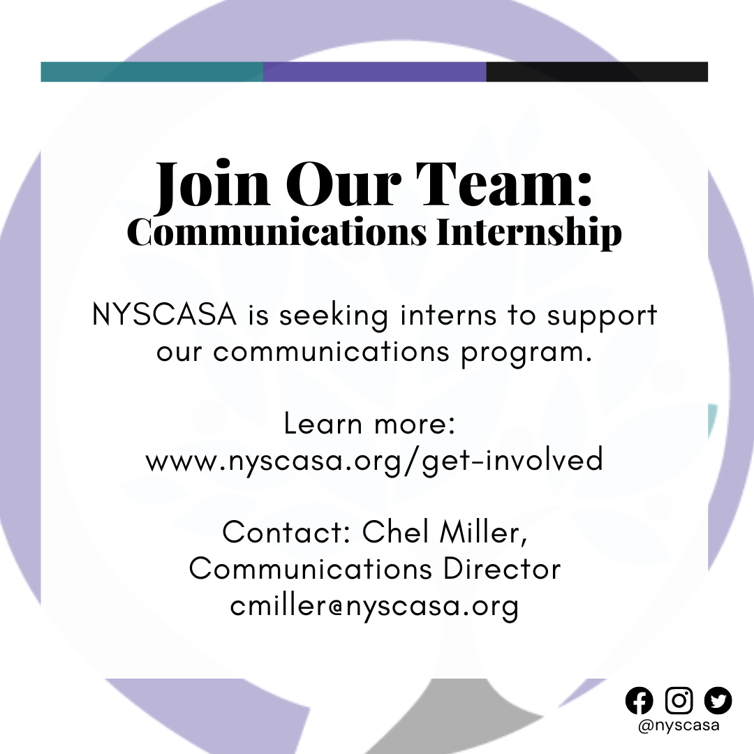 NYSCASA Communications Internship