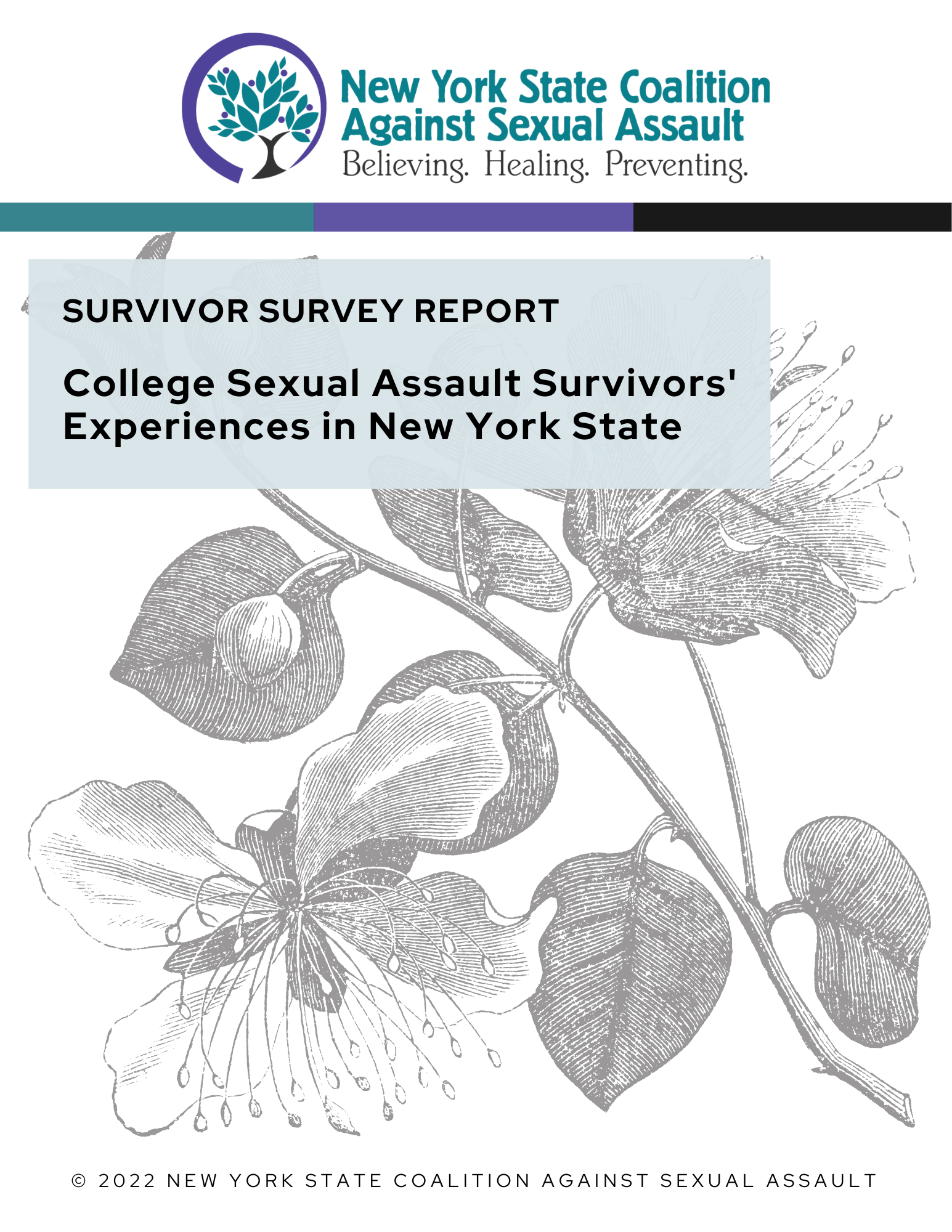 Survivor Survey Report: College Sexual Assault Survivors’ Experiences in New York State